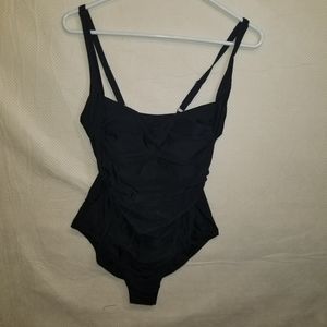 NWOT Black XL One Piece Swimsuit